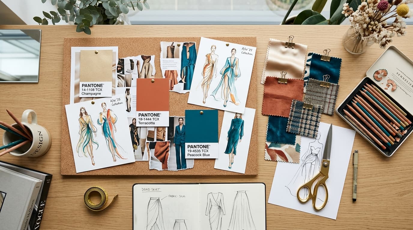 Colour Theory and Mood Boarding: Building a Cohesive Runway Collection