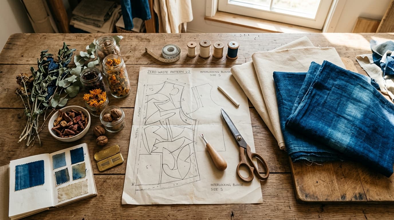 Sustainable Fashion & Ethical Design: Zero-Waste Cutting and Circular Fashion